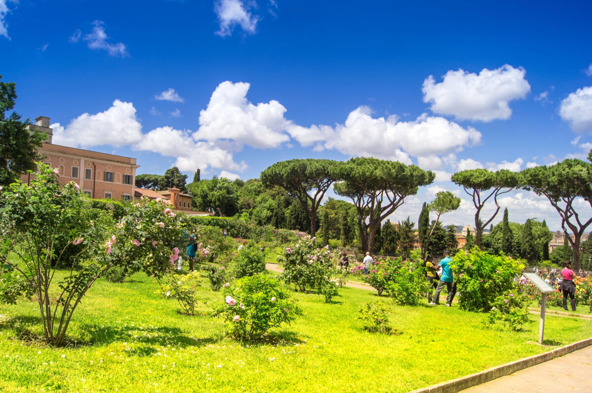 záhrada v Ríme