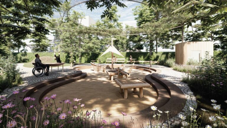 Architektonicko - krajinárska štúdia na možnú budúcu podobu Veľkého Draždiaka.