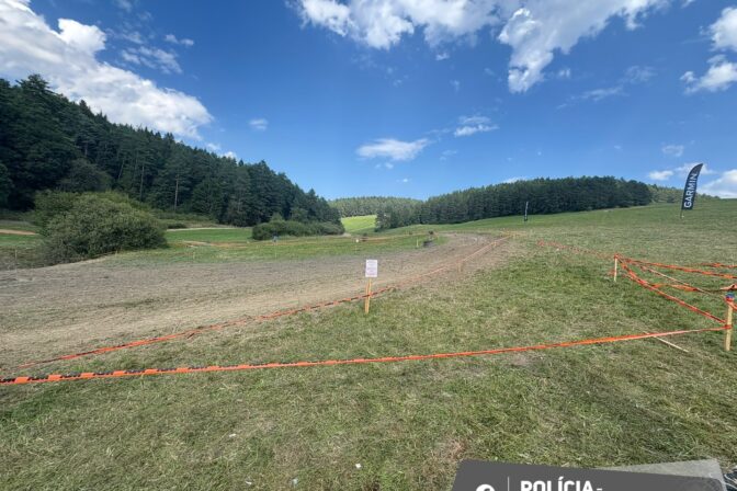 Domaniža, nehoda, motokros