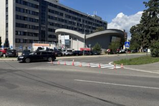 Dopravné značenie Vranov nad Topľou.