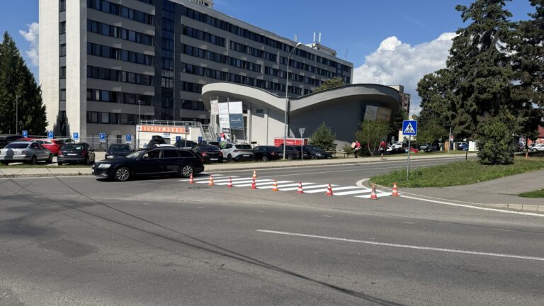 Dopravné značenie Vranov nad Topľou.