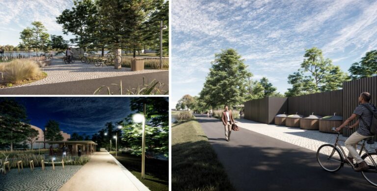 Architektonicko - krajinárska štúdia na možnú budúcu podobu Veľkého Draždiaka.