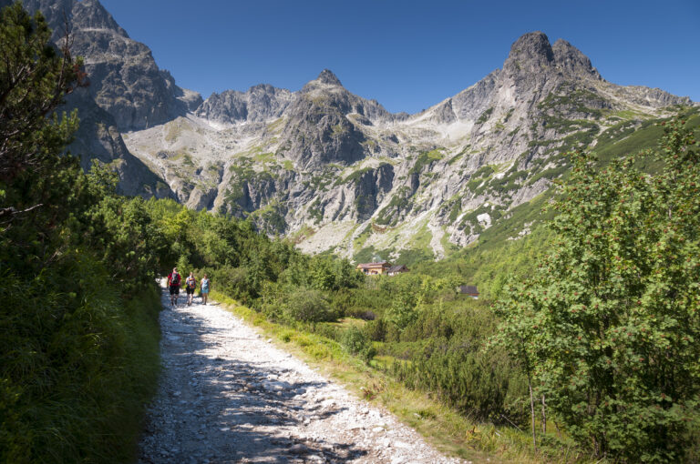 Turisti, Vysoké Tatry, Zelené pleso