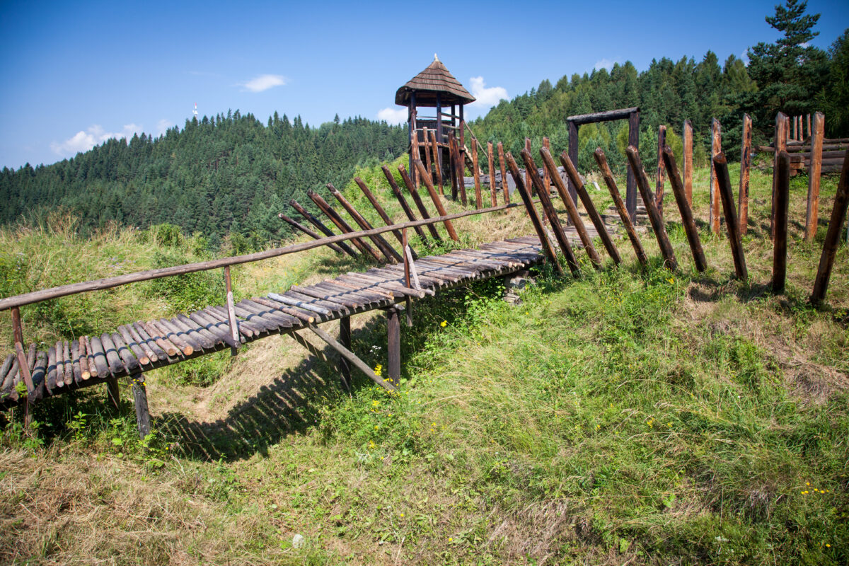 Celtic hill fort at Havranok - Slovakia