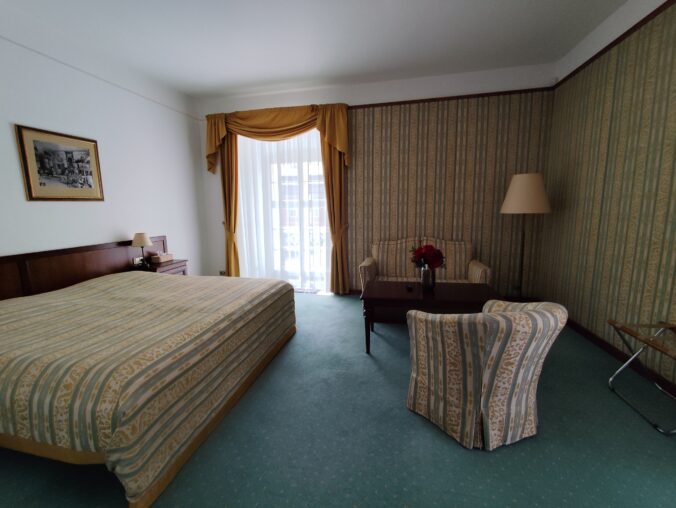 V zámku Dobříš je možná sa i ubytovať.