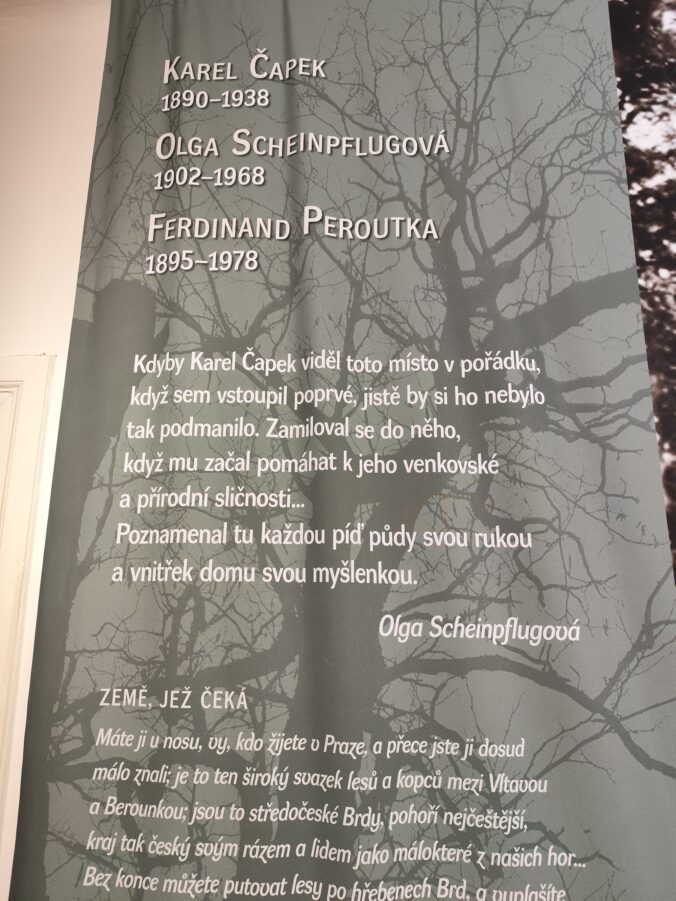 Pamätník Karla Čapka v Starej Huti
