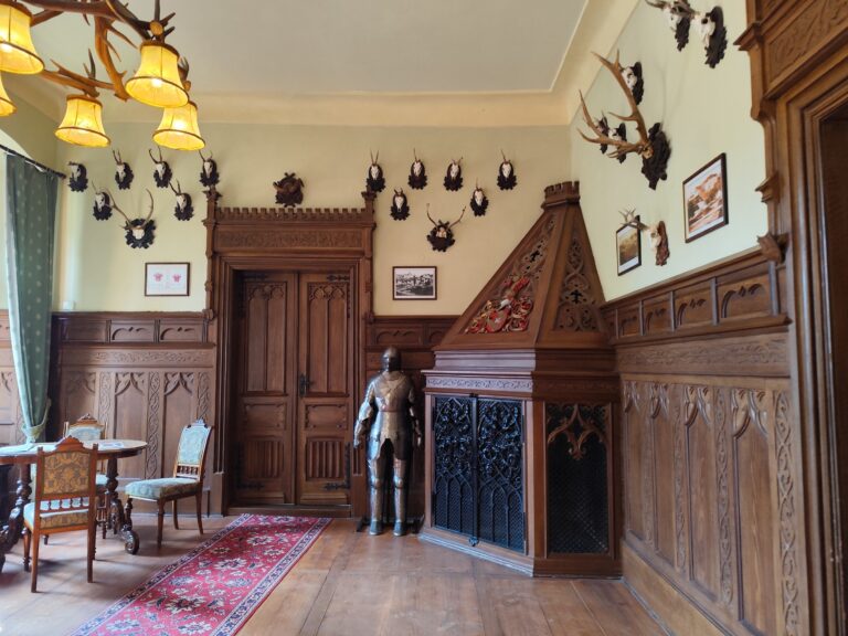 Romantický Zámok Zruč nad Sázavou ukrýva viacero unikátov