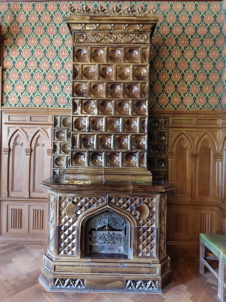 Pec na zámku zruč nad Sázavou.