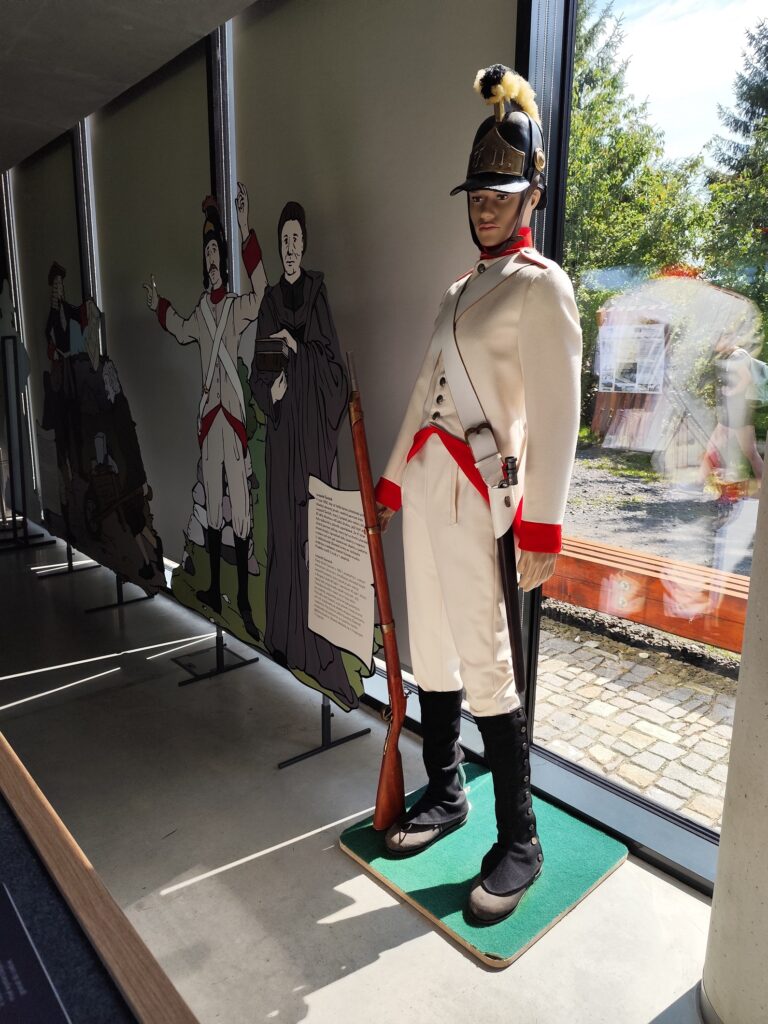 Historické opevnenie Velká Šance pri Mostoch u Jablunkova s kamennými hradbami a zachovanými valmi