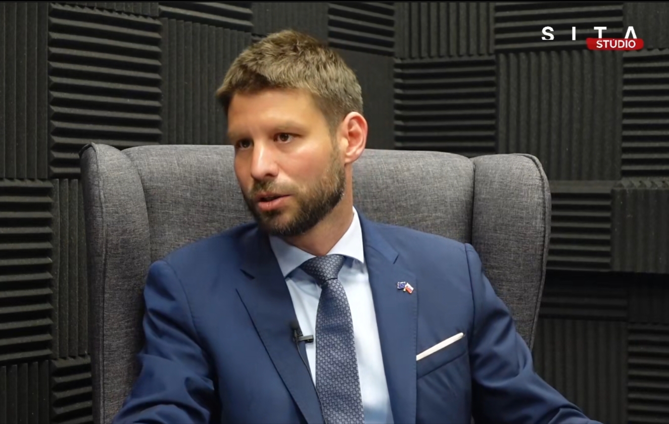 Šimečka nemá žiadny osobný problém s kolegami z hnutia Slovensko, ale vláda s Matovičom nie je stabilná – VIDEO