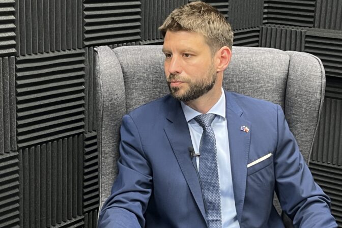 Predseda Progresívneho Slovenska Michal Šimečka