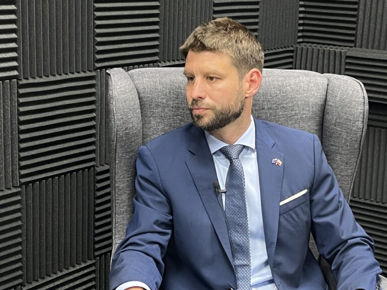 Predseda Progresívneho Slovenska Michal Šimečka