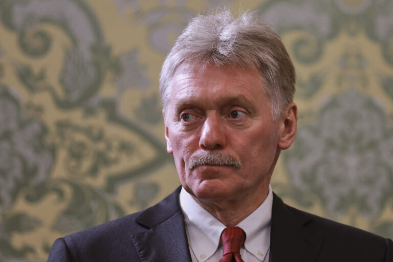 Hovorca Kremľa Dmitrij Peskov.