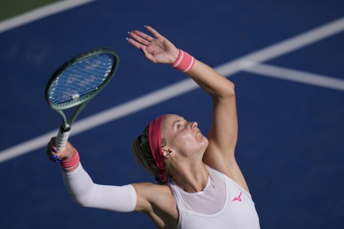US Open (dvojhra žien 1. kolo): Rebecca Šramková - Ann Liová