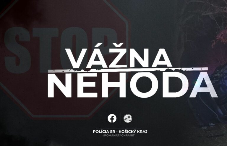 Vážna nehoda, polícia