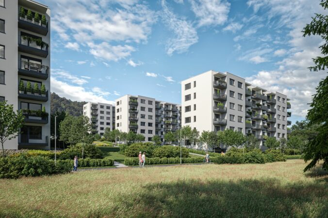 Projekt Kasárne Brezno (vizualizácie)