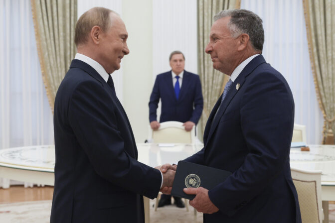 Vladimir Putin a Steve Witkoff