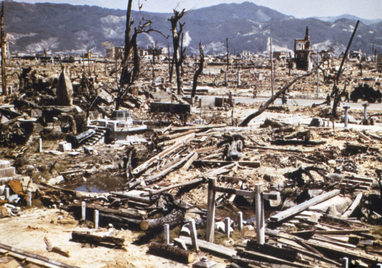 WWII Nuclear Bomb Aftermath