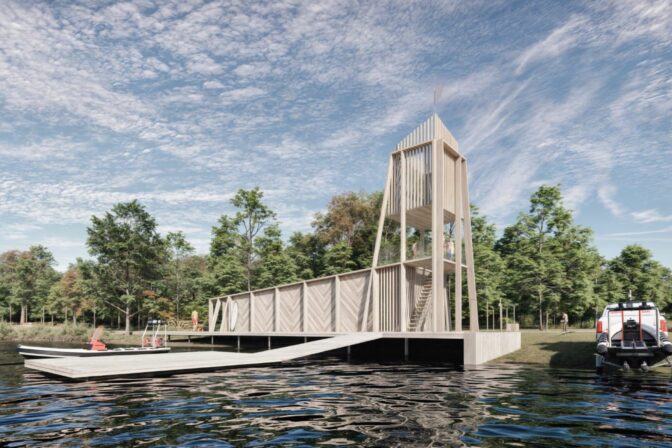 Architektonicko - krajinárska štúdia na možnú budúcu podobu Veľkého Draždiaka.