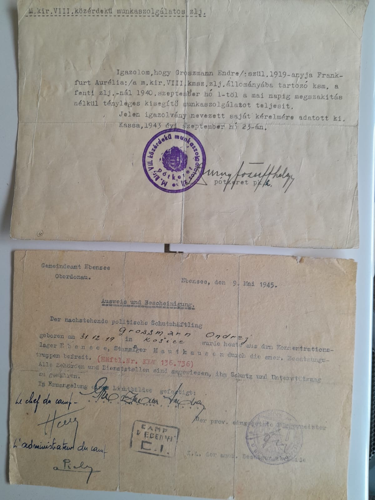 04 otcove potvrdenia z pracovneho tabora a z konc. taborov ebensee a mauthausen.jpg