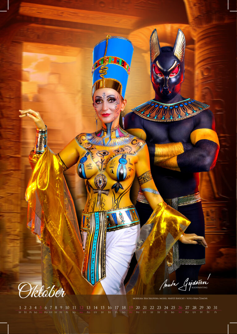 Bodypainting Marta Gejdošová