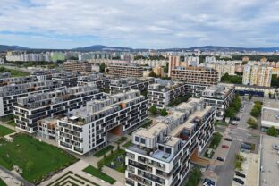 Slnečnice Nad mestom - výhľad z veže M1