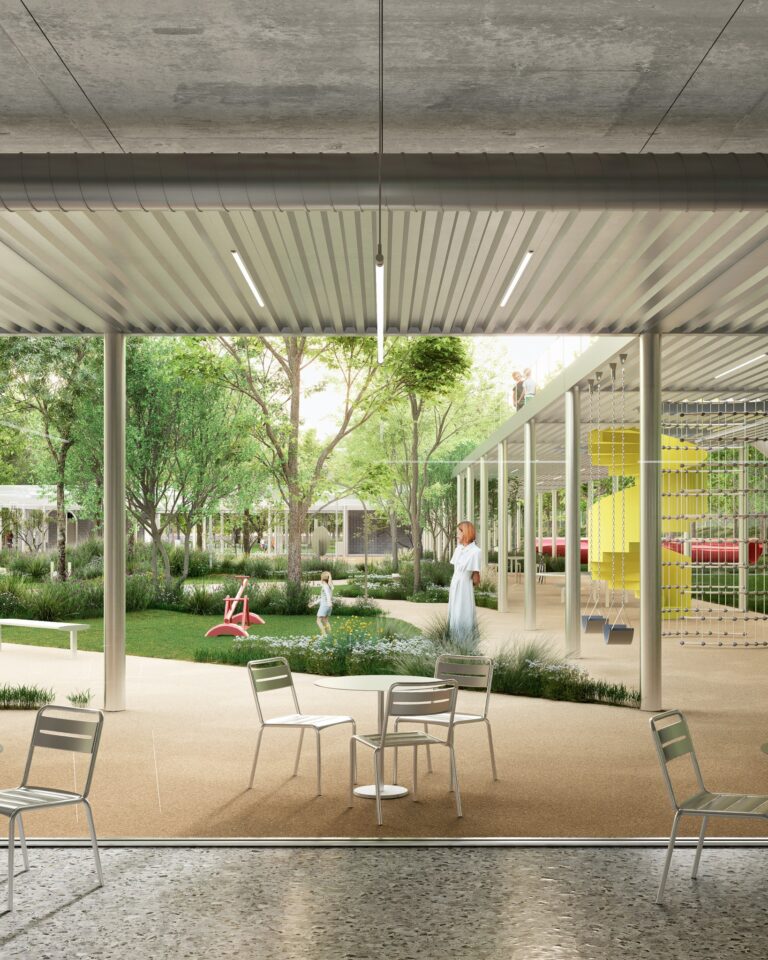 Areál hier Radosť v Ružinove - vizualizácia