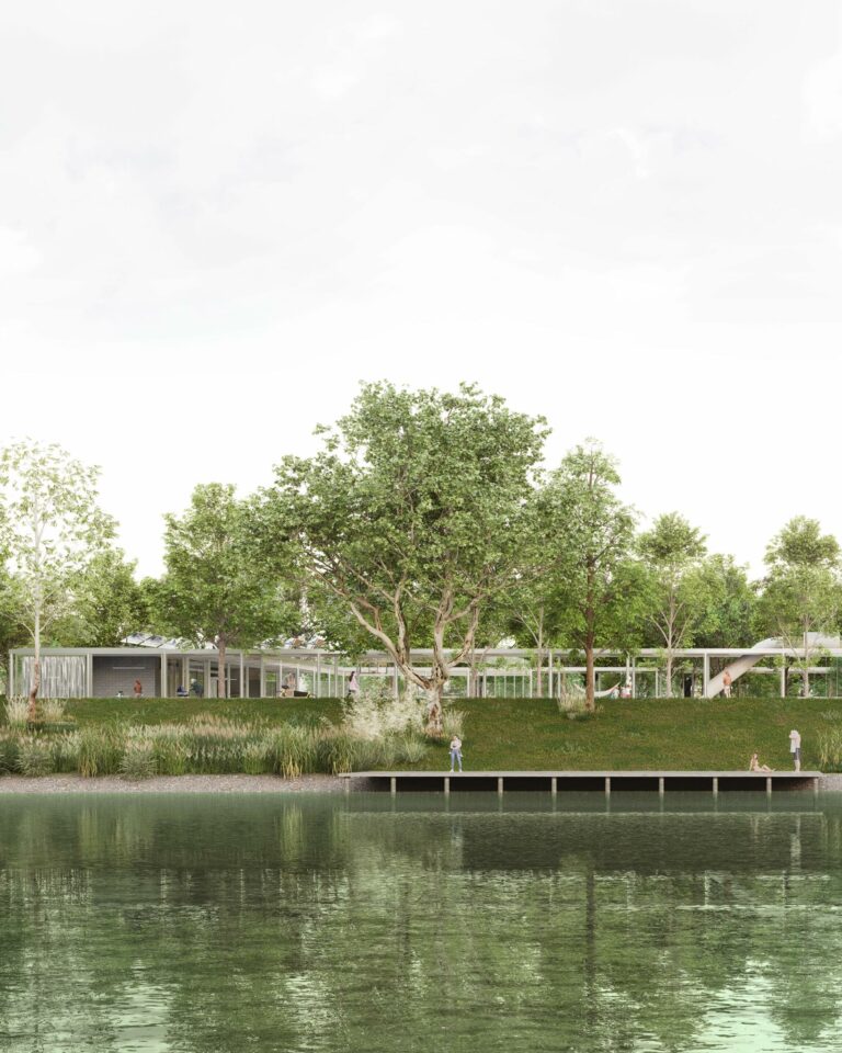 Areál hier Radosť v Ružinove - vizualizácia