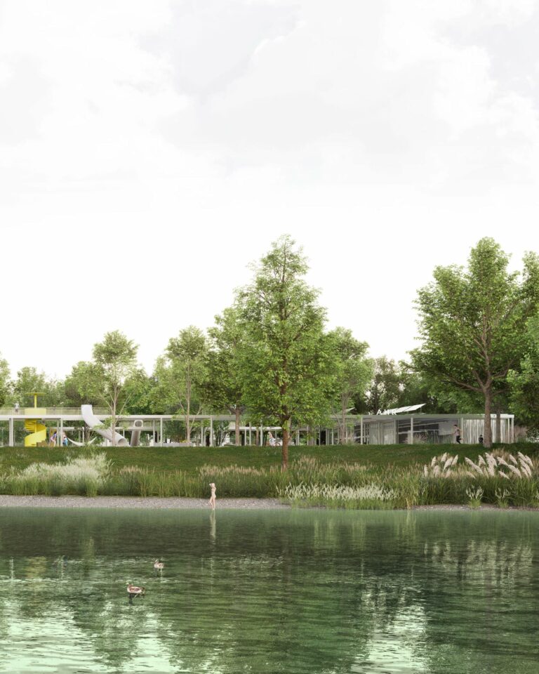 Areál hier Radosť v Ružinove - vizualizácia