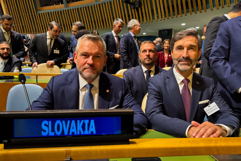 Peter Pellegrini Juraj Blanár zasadnutie Valné zhromaždenie OSN