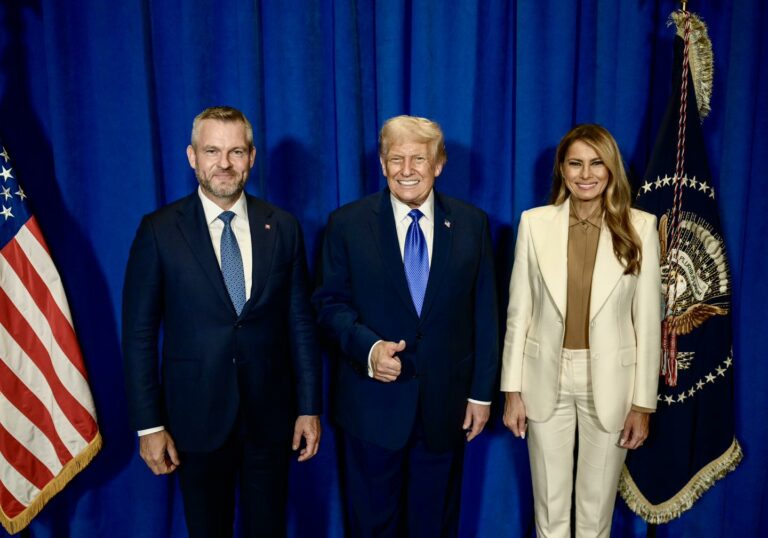 Peter Pellegrini, Donald Trump