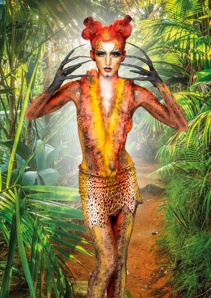 Bodypainting Marta Gejdošová
