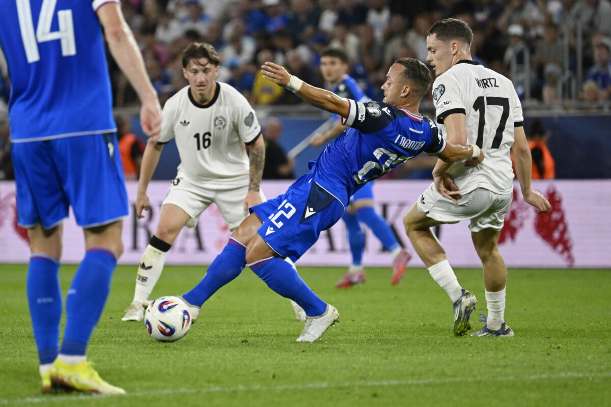 Zápas Slovensko - Nemecko (futbal - kvalifikácia o postup na MS vo futbale 2026)