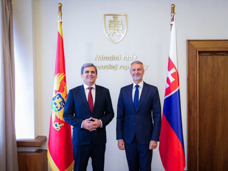 NR SR: Prijatie ministra zahraničných vecí Čiernej Hory