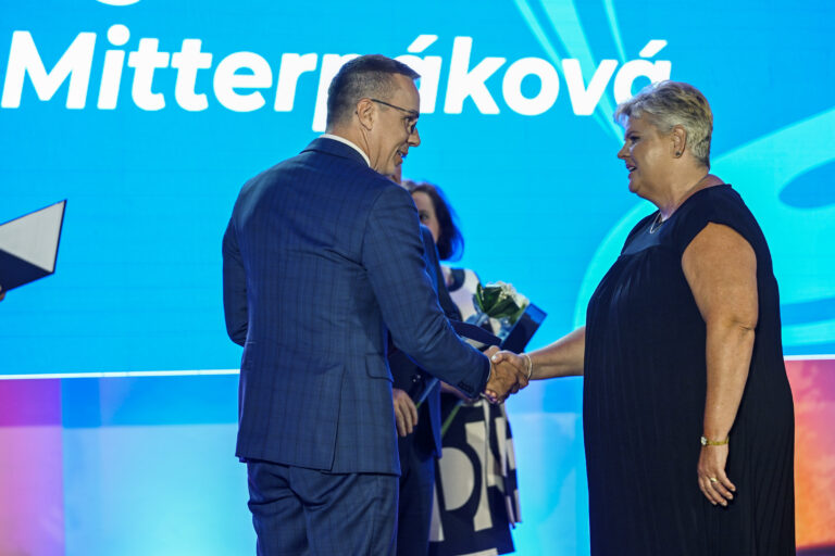 Erik Tomáš ocenenie Jana Mitterpáková