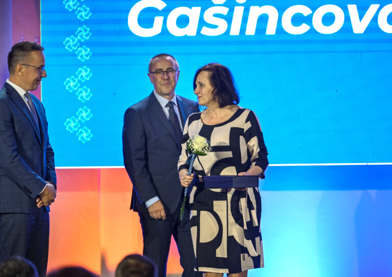 Erik Tomáš ocenenie Andrea Gašincová