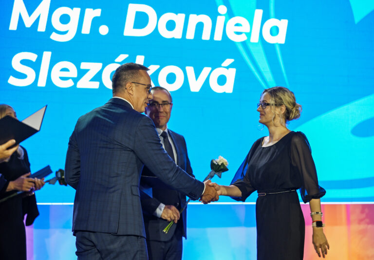 ocenenie Erik Tomáš Daniela Slezáková