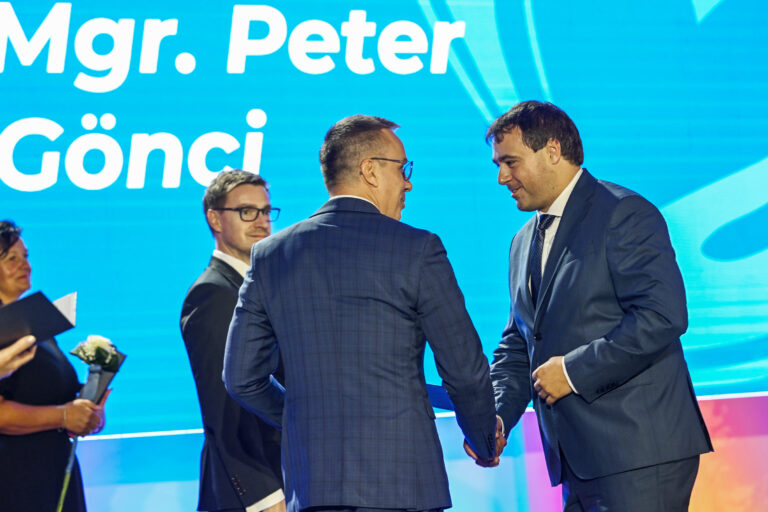 Erik Tomáš ocenenie Peter Gönci