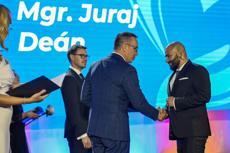 Erik Tomáš ocenenie Juraj Deán