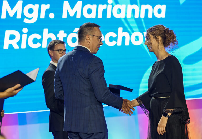 Erik Tomáš ocenenie Marianna Richtárechová