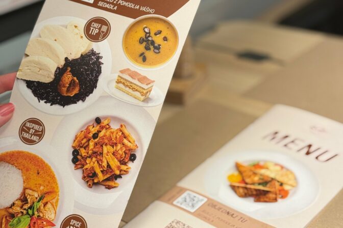 ZSSK: Menu cez QR kód priamo do 1. triedy