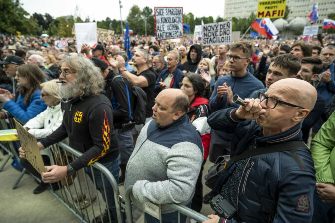 PROTEST: Proti konsolidácii v Bratislave
