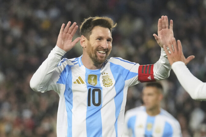 Argentina Venezuela WCup Soccer