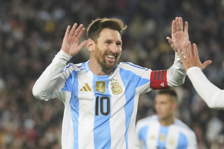 Argentina Venezuela WCup Soccer