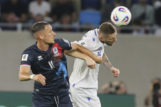 Futbal: Luxembursko – Slovensko / kvalifikácia o postup na MS vo futbale 2026