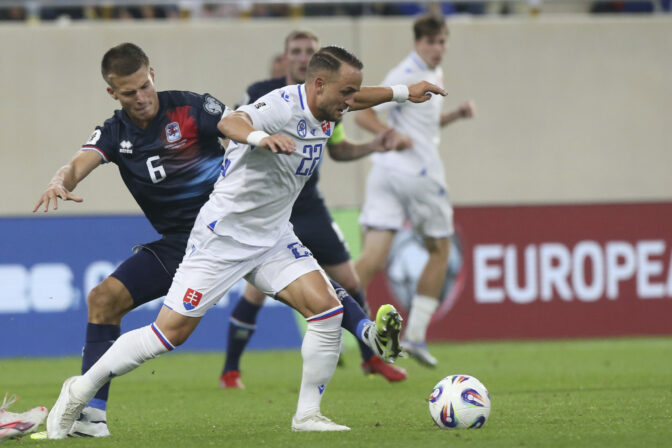 Futbal: Luxembursko – Slovensko / kvalifikácia o postup na MS vo futbale 2026