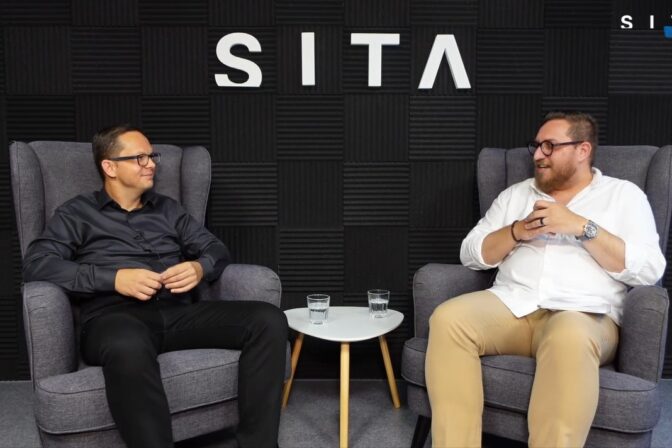 Branislav Jančuška počas rozhovoru pre agentúru SITA v podcaste Má to Filipa.