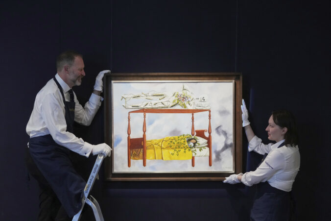 Obraz Frida Kahlo El sueño Sotheby's