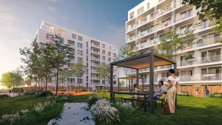 Slnečnice Nad mestom M3 (vizualizácia)