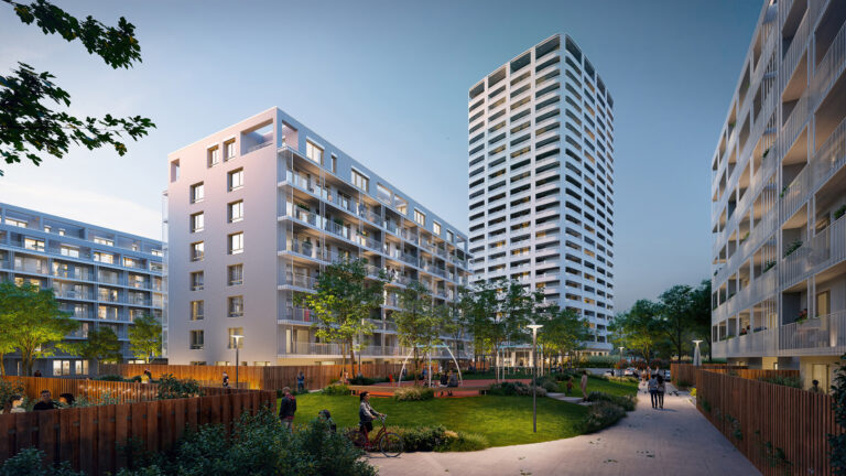 Slnečnice Nad mestom M3 (vizualizácia)